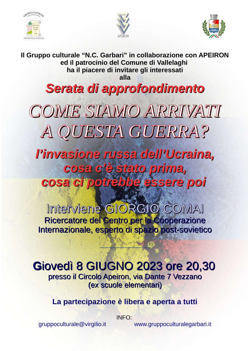 Russia-Ucraina: come siamo arrivati a questa guerra? – Gruppo culturale  Garbari